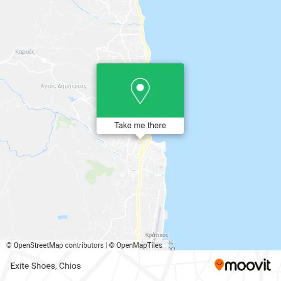 Exite Shoes map