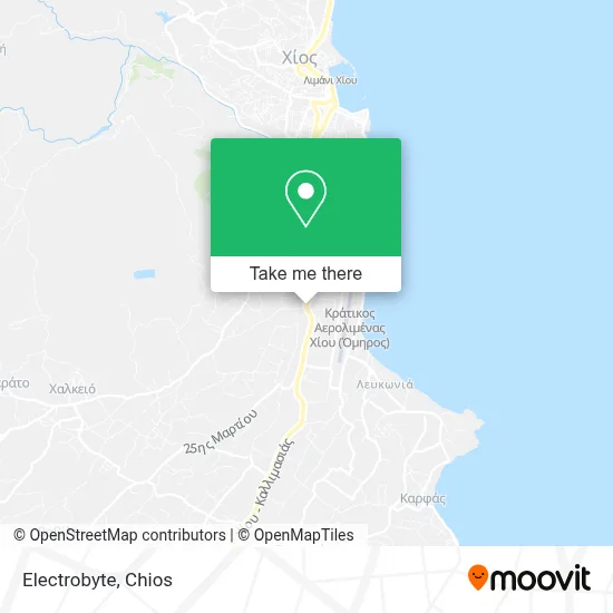 Electrobyte map