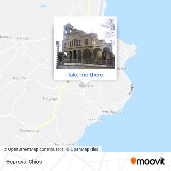 Θυμιανά map