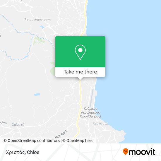 Χριστός map
