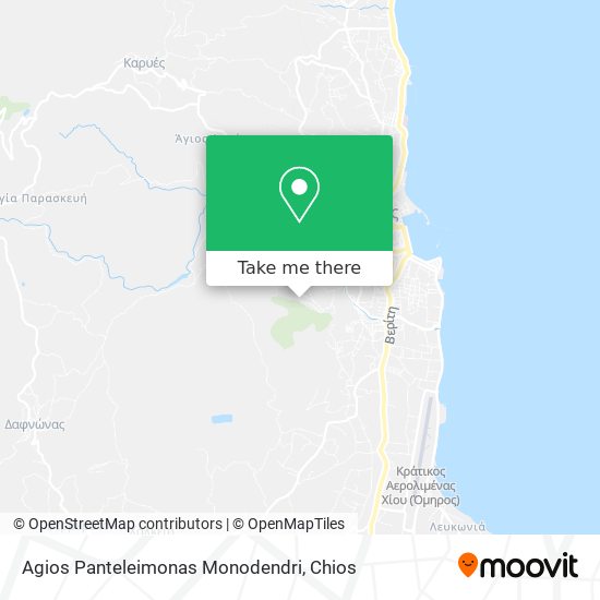 Agios Panteleimonas Monodendri map