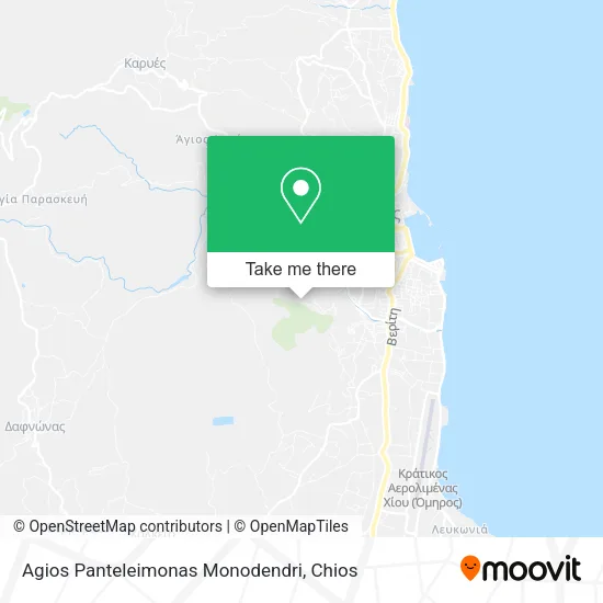 Agios Panteleimonas Monodendri map