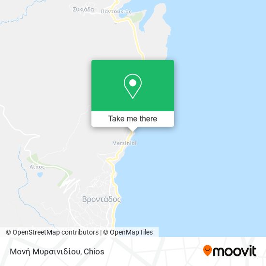 Μονή Μυρσινιδίου map