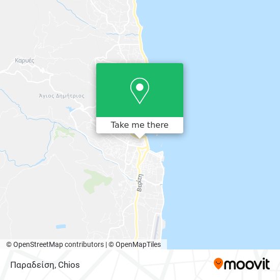 Παραδείση map