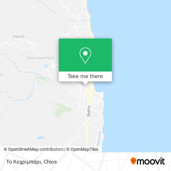 Το Κεχριμπάρι map