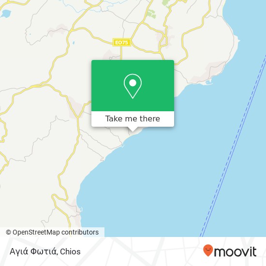 Αγιά Φωτιά map