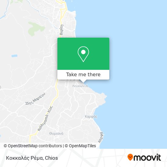 Κοκκαλάς Ρέμα map