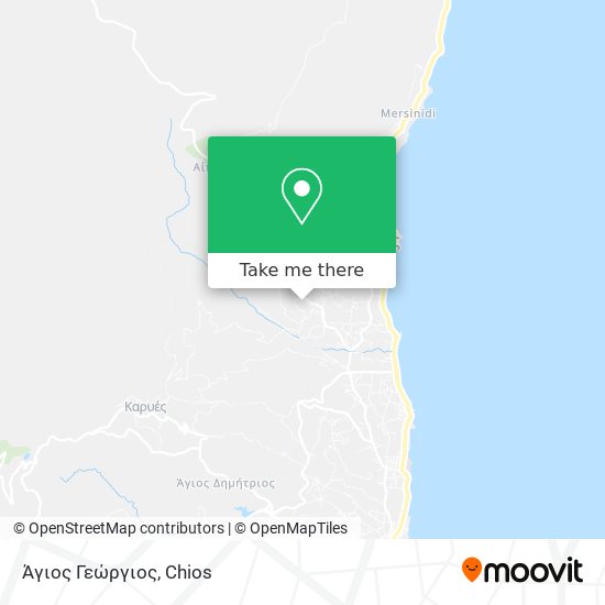 Άγιος Γεώργιος map
