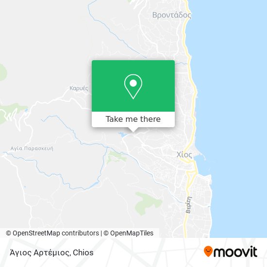 Άγιος Αρτέμιος map
