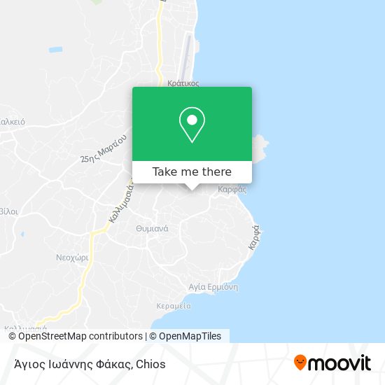 Άγιος Ιωάννης Φάκας map