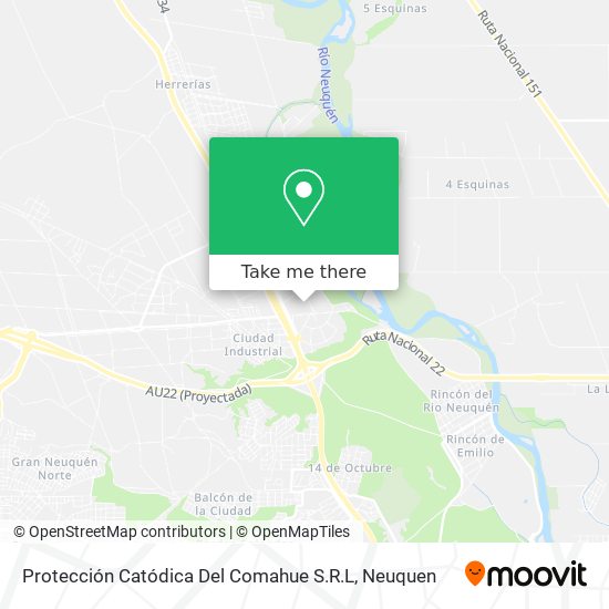 Protección Catódica Del Comahue S.R.L map