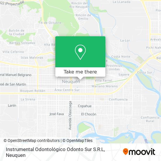Instrumental Odontológico Odonto Sur S.R.L map