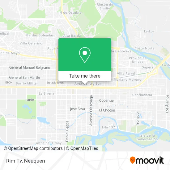 Rim Tv map