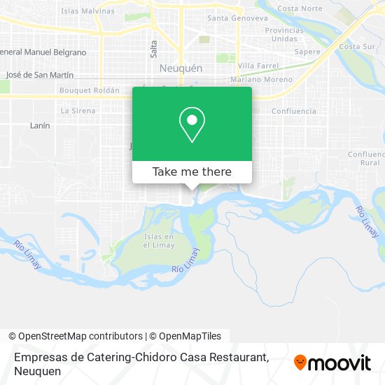 Empresas de Catering-Chidoro Casa Restaurant map