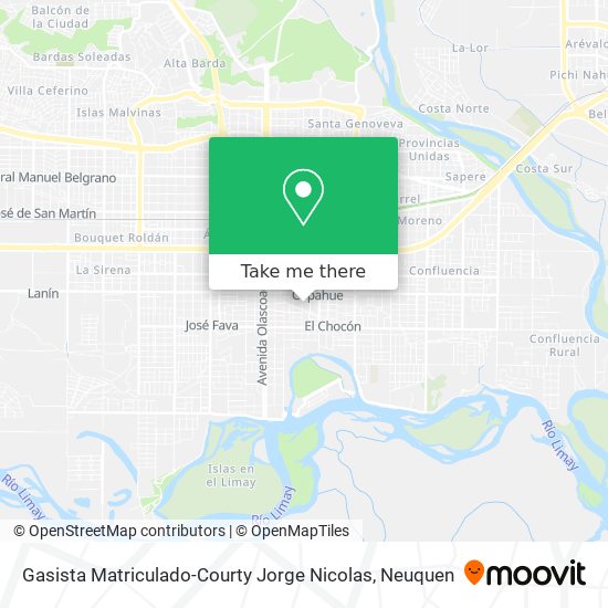 Gasista Matriculado-Courty Jorge Nicolas map