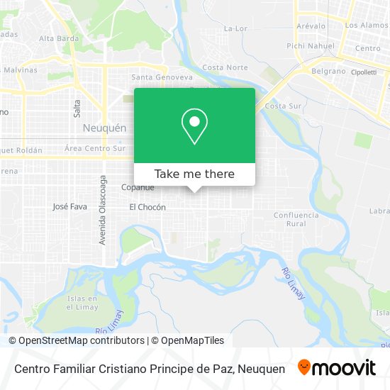 Mapa de Centro Familiar Cristiano Principe de Paz