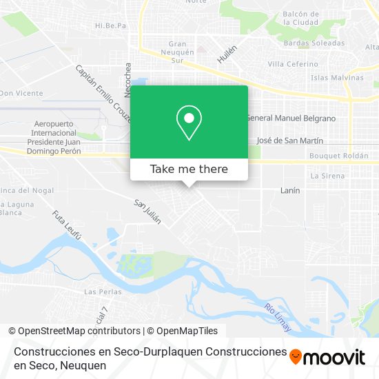 Construcciones en Seco-Durplaquen Construcciones en Seco map