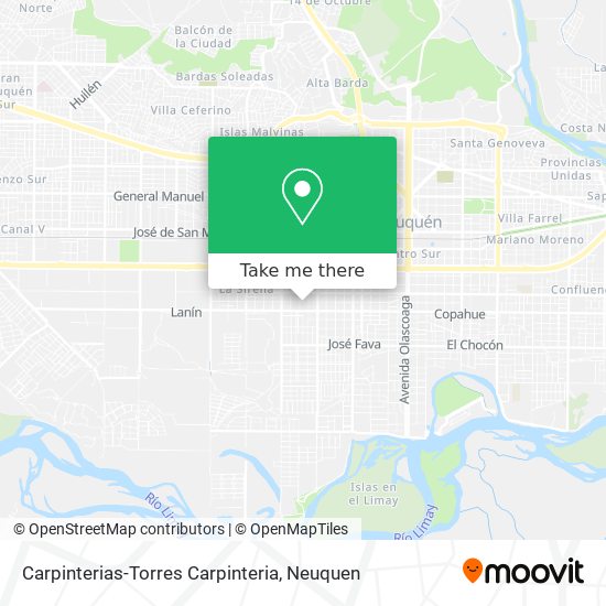 Mapa de Carpinterias-Torres Carpinteria