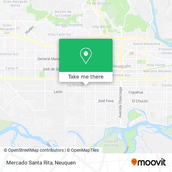 Mercado Santa Rita map