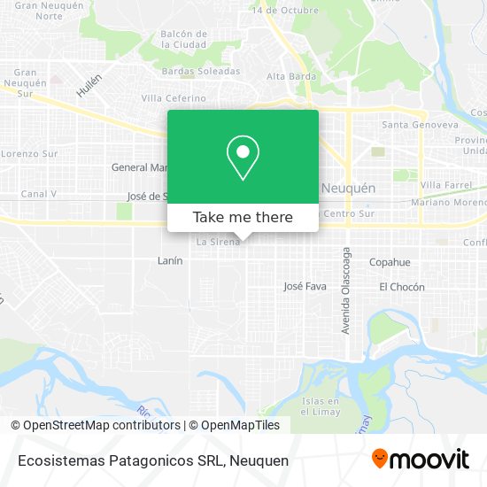 Mapa de Ecosistemas Patagonicos SRL
