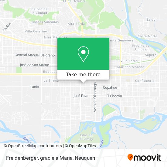 Freidenberger, graciela Maria map