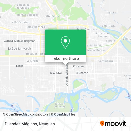 Duendes Mágicos map