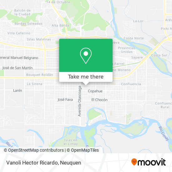 Mapa de Vanoli Hector Ricardo