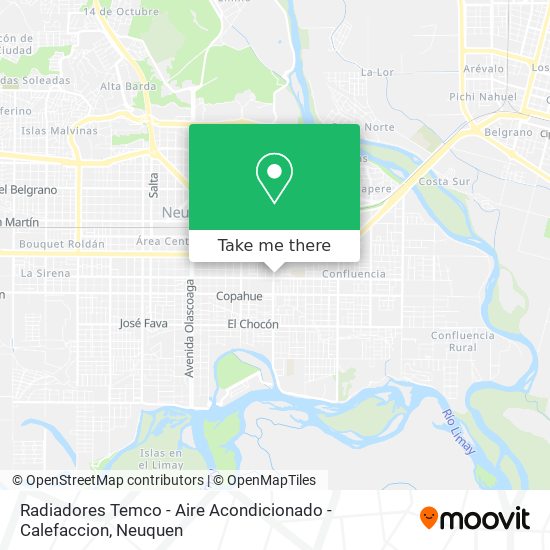 Radiadores Temco - Aire Acondicionado - Calefaccion map