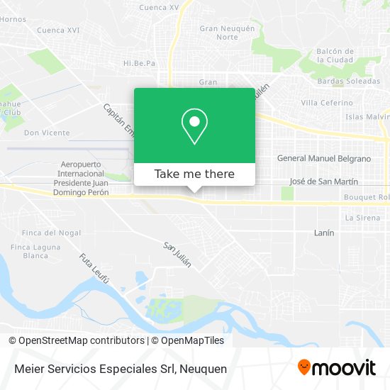 Meier Servicios Especiales Srl map