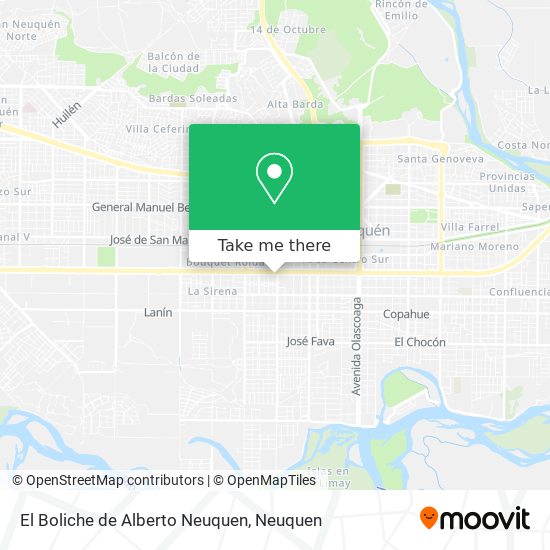 El Boliche de Alberto Neuquen map