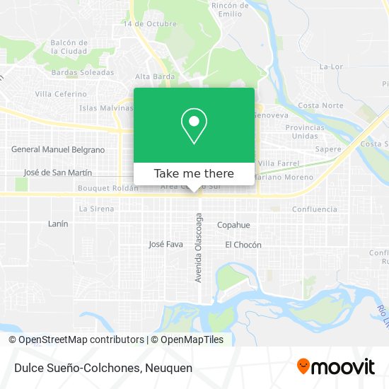 Dulce Sueño-Colchones map