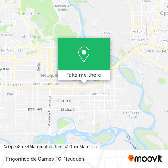 Mapa de Frigorifico de Carnes FC