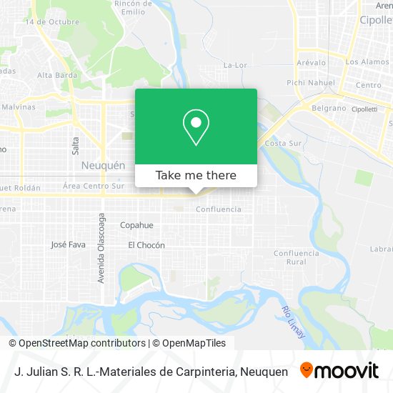 J. Julian S. R. L.-Materiales de Carpinteria map
