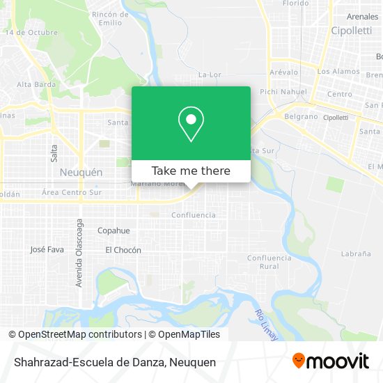 Mapa de Shahrazad-Escuela de Danza