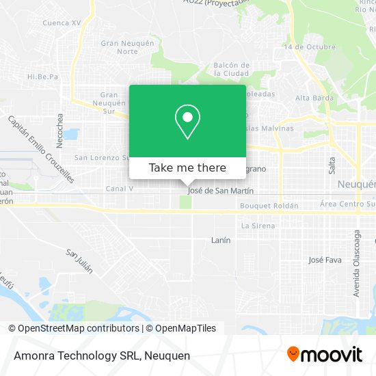 Amonra Technology SRL map