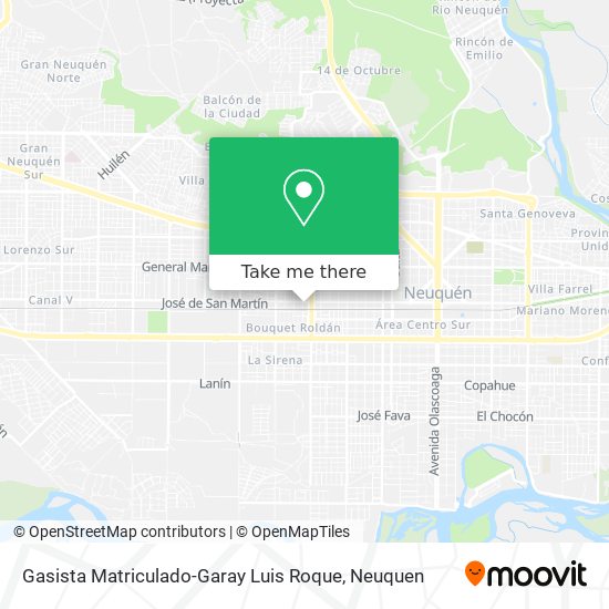 Mapa de Gasista Matriculado-Garay Luis Roque