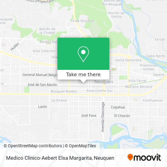 Mapa de Medico Clinico-Aebert Elsa Margarita