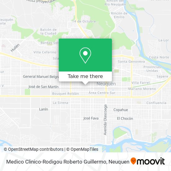 Mapa de Medico Clinico-Rodigou Roberto Guillermo