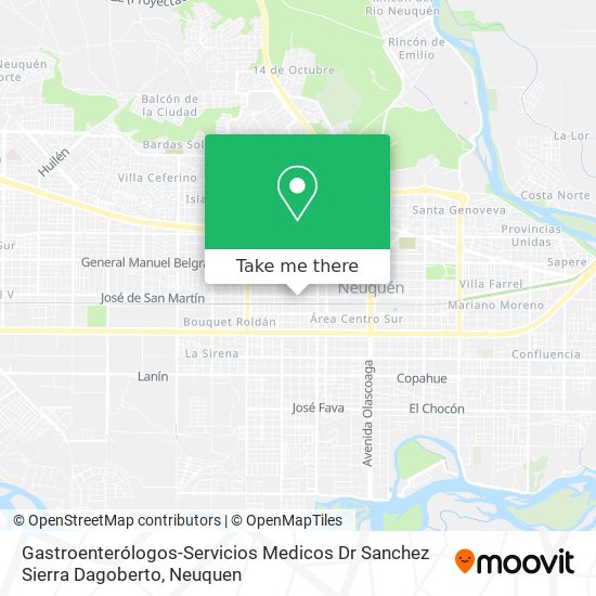 Gastroenterólogos-Servicios Medicos Dr Sanchez Sierra Dagoberto map
