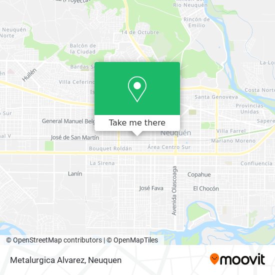 Metalurgica Alvarez map