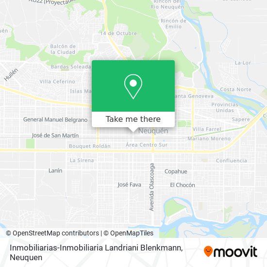 Mapa de Inmobiliarias-Inmobiliaria Landriani Blenkmann