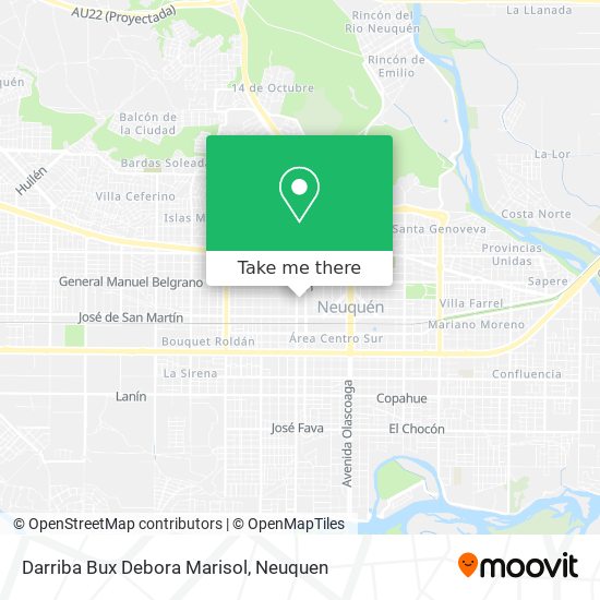 Darriba Bux Debora Marisol map