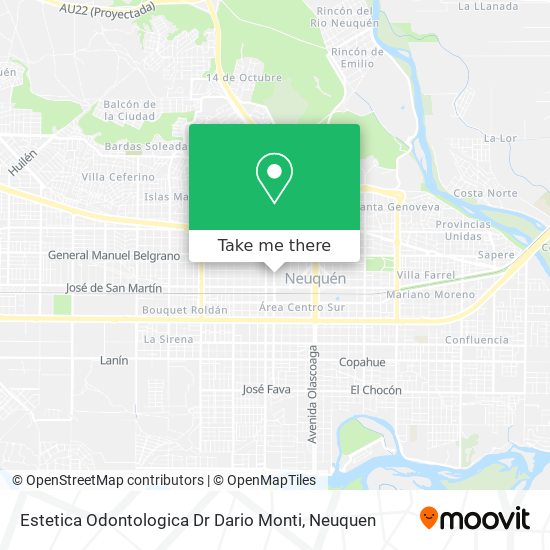 Mapa de Estetica Odontologica Dr Dario Monti
