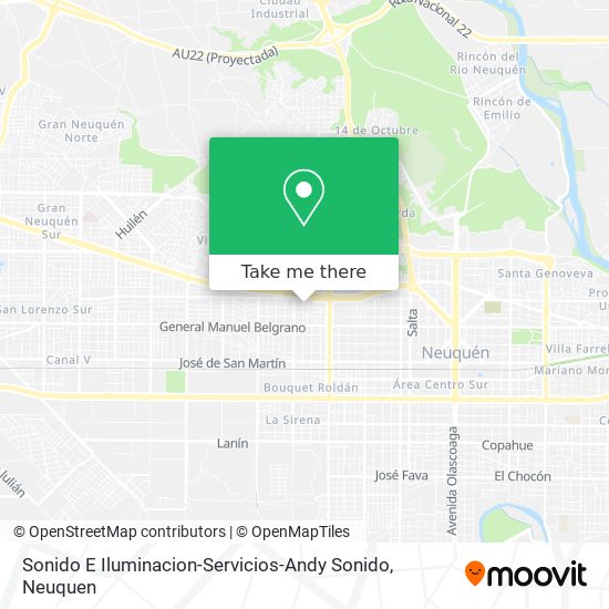 Mapa de Sonido E Iluminacion-Servicios-Andy Sonido