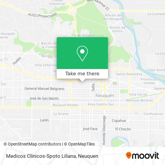 Medicos Clinicos-Spoto Liliana map
