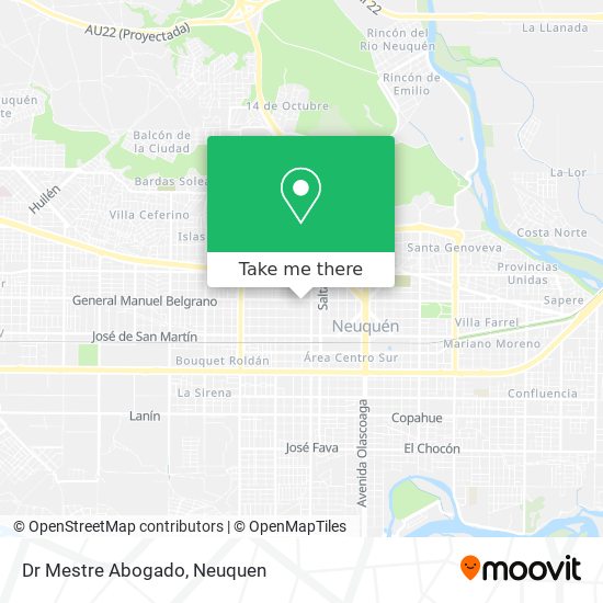 Dr Mestre Abogado map