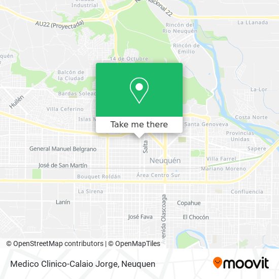 Mapa de Medico Clinico-Calaio Jorge