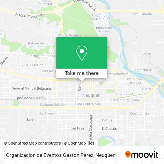 Mapa de Organizacion de Eventos Gaston Perez