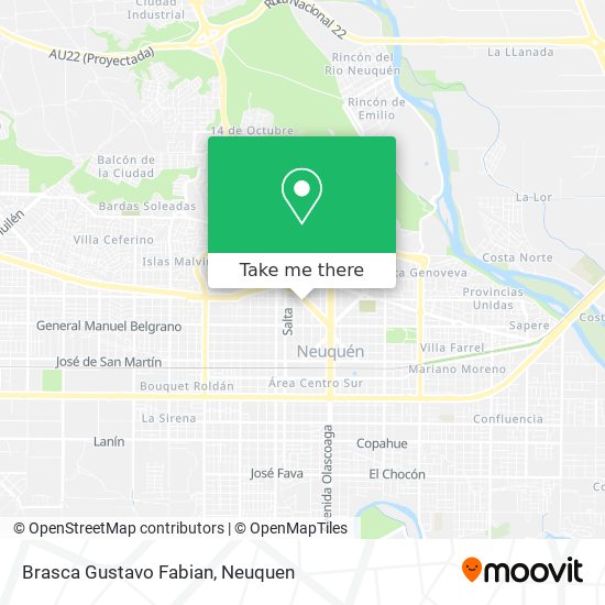 Mapa de Brasca Gustavo Fabian