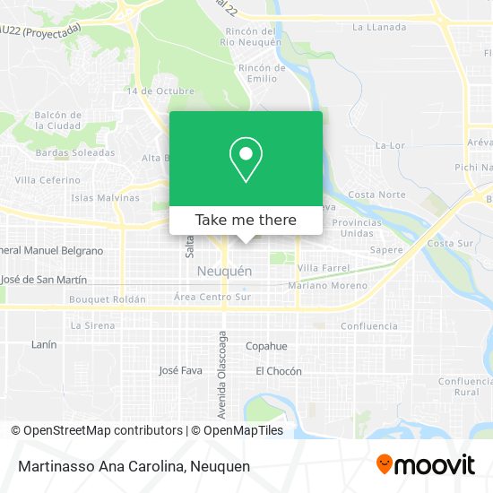 Martinasso Ana Carolina map